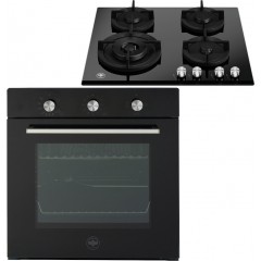 La Germania F60 5 LAG G K GN + P60 4L LAG GN Φούρνος Αερίου άνω Πάγκου 76lt με Εστίες Αερίου Π57εκ.